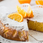 Cake au Curcuma, Myrtilles & Noix (Sans Gluten, Sans Lactose)